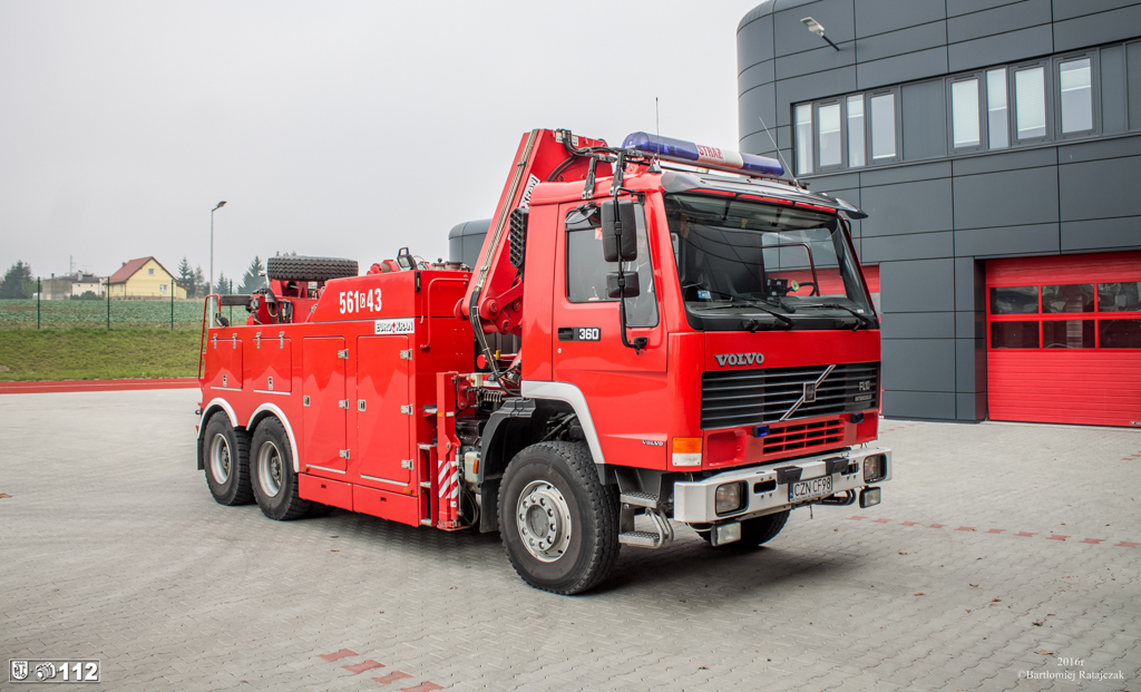 561[C]43 - SCRd Volvo FL10 / EuroKran - JRG Żnin