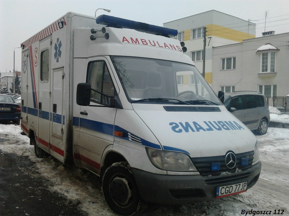 CGD 77JP - Mercedes-Benz Sprinter 416 CDi / W.A.S - PRO-MED - Golub-Dobrzyń