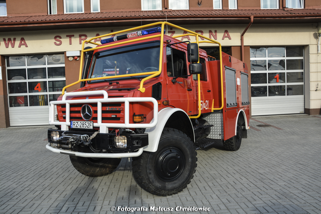 561[R]21 - GBA 2,5/25 Mercedes-Benz Unimog U5000/PUH Stolarczyk - JRG Strzyżów