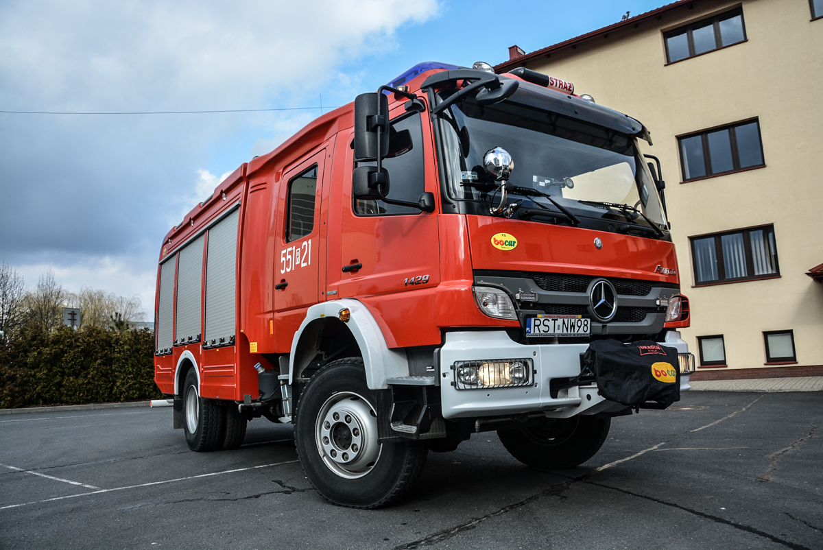 551[R]21 - GBA 3/28 Mercedes-Benz Atego 1429/BoCar - JRG 1 Stalowa Wola