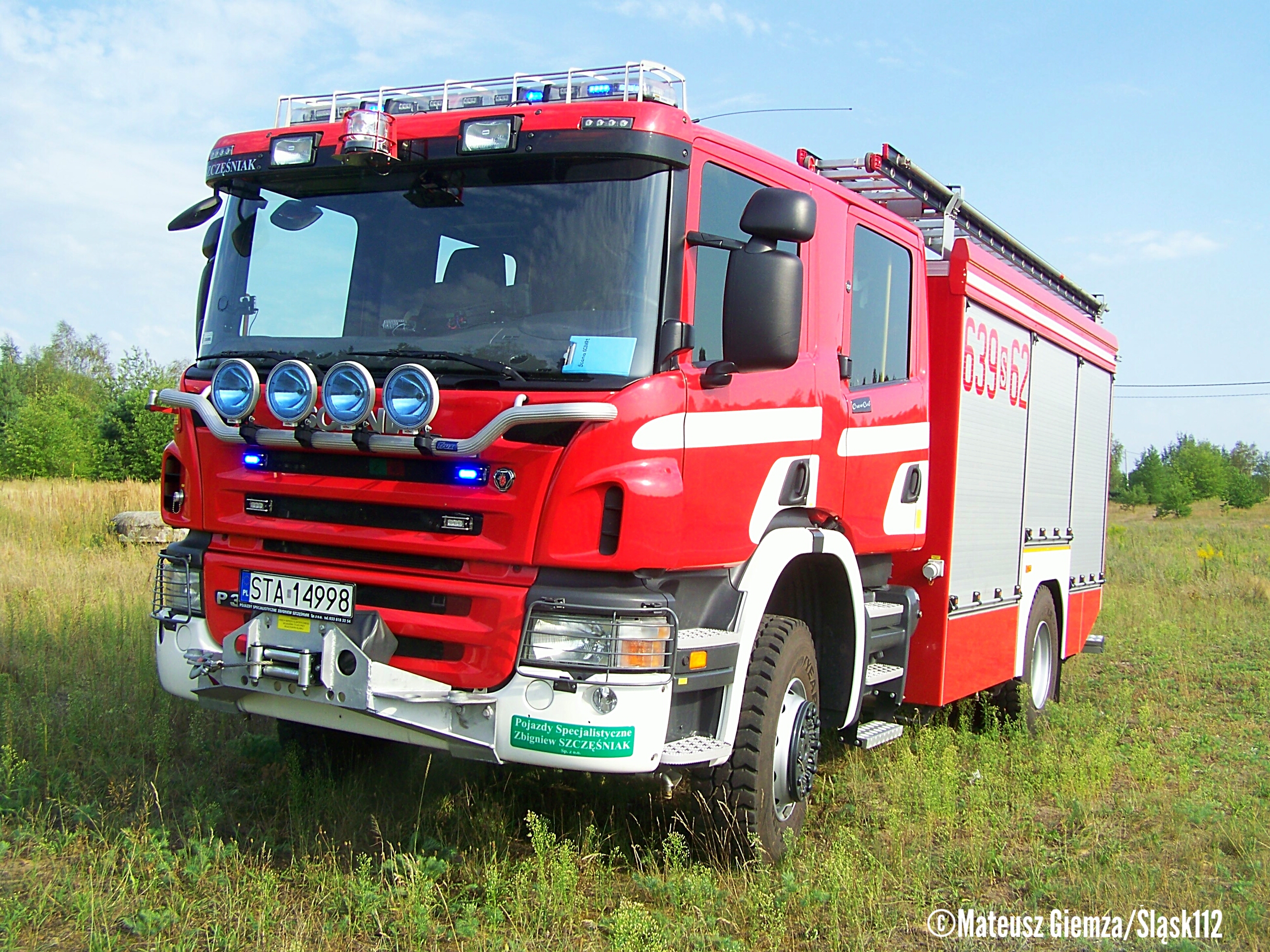 639[S]62 - GCBARt 5/32 Scania P360/ PS Szczęśniak - OSP Niezdara