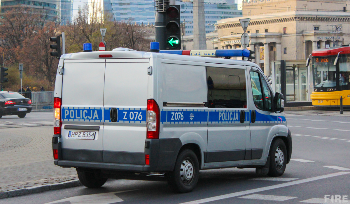 Z076 - Fiat Ducato - Komenda Stołeczna Policji