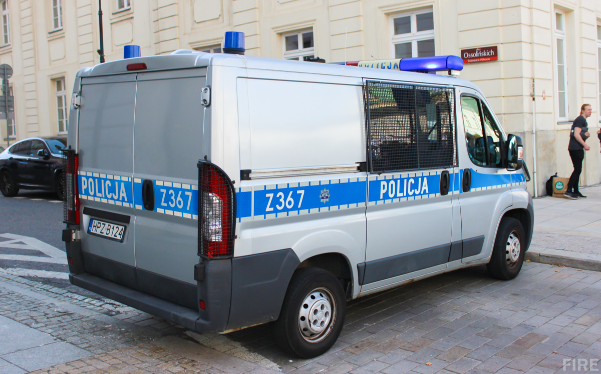 Z367- Fiat Ducato - Komenda Stołeczna Policji