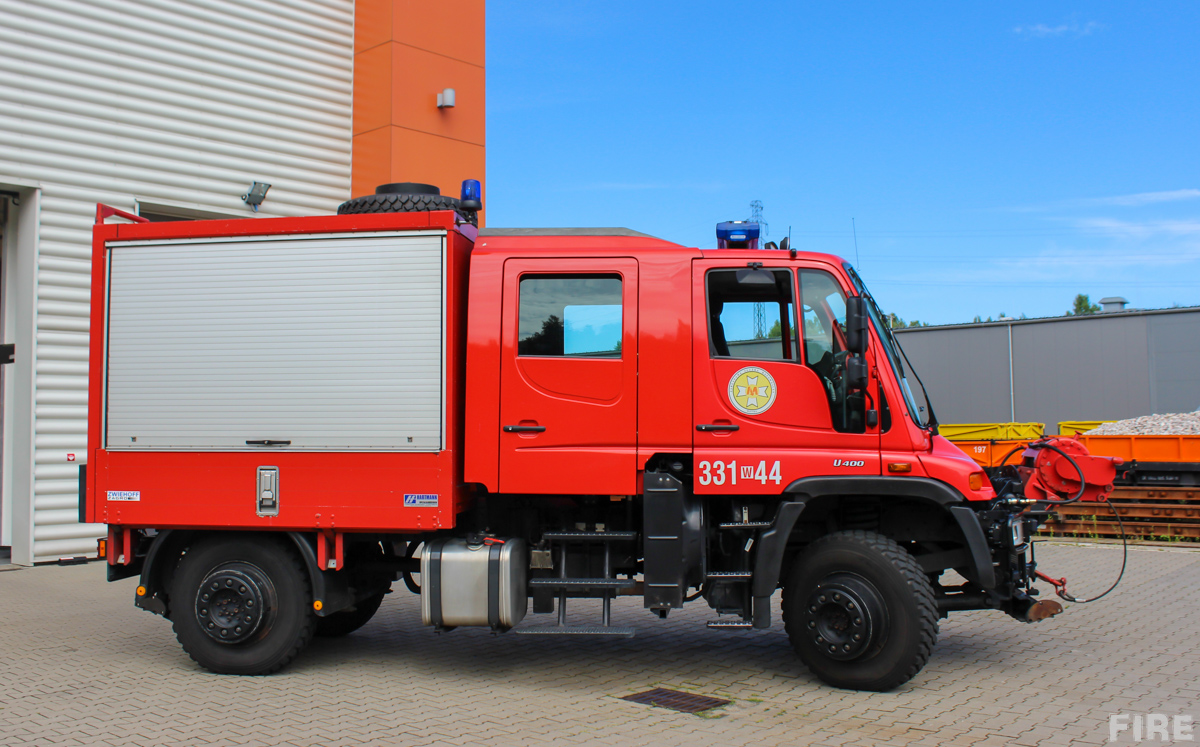 331[W]44 - SCRt Mercedes Benz Unimog 400/Hartmann - ZSR Metro Warszawskie