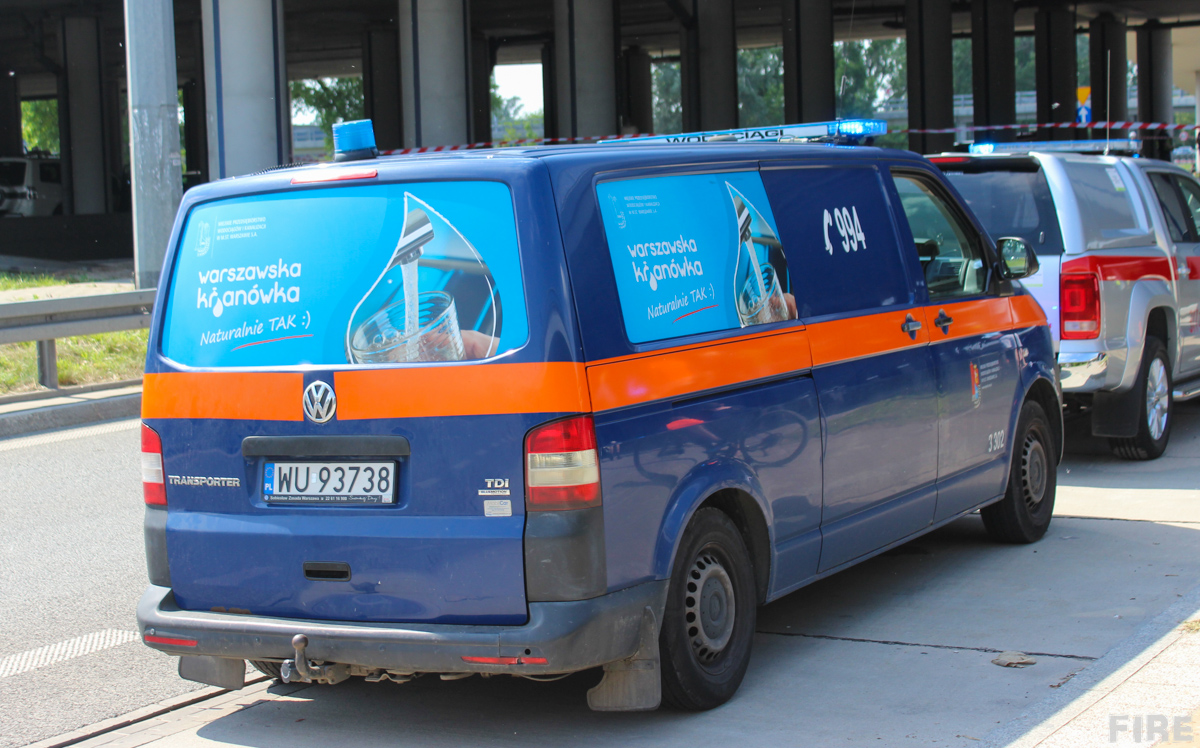 WU 93738 - Volkswagen Transporter T5 - MPWiK Warszawa