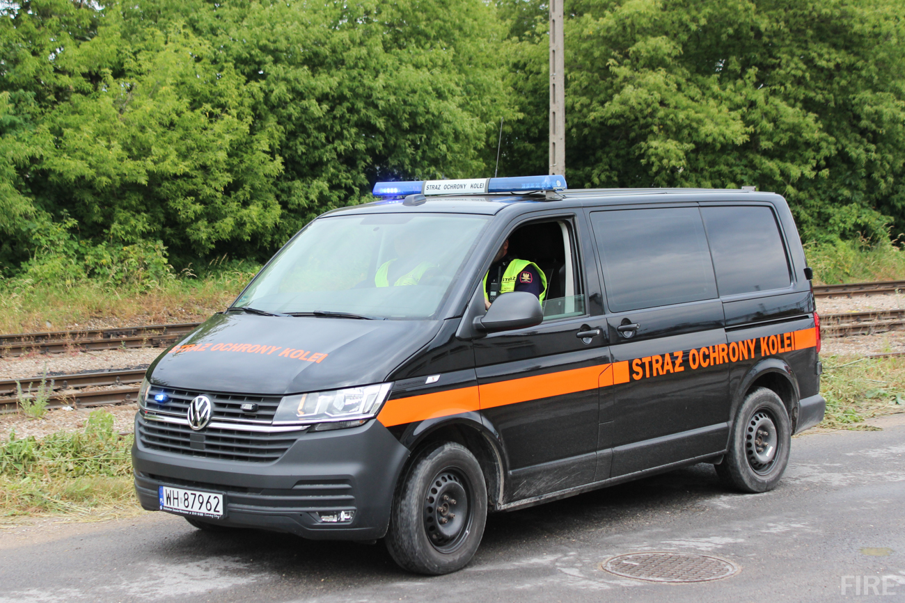 WH 87962 - Volkswagen Transporter T5 - Straż Ochrony Kolei