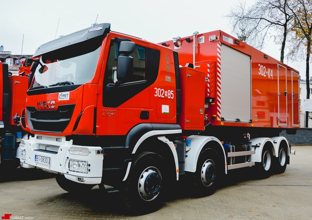 302[B]85 - SCKn Iveco Trakker 410 E6/Zamet - JRG 2 Białystok