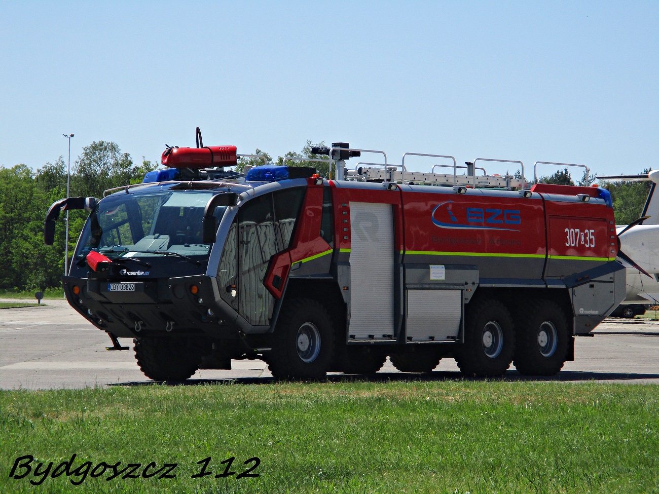 307[C]35 - GCBAPr 12,5/62/250 Rosenbauer Panther CA-5 6x6 - LSRG Bydgoszcz-Szwederowo