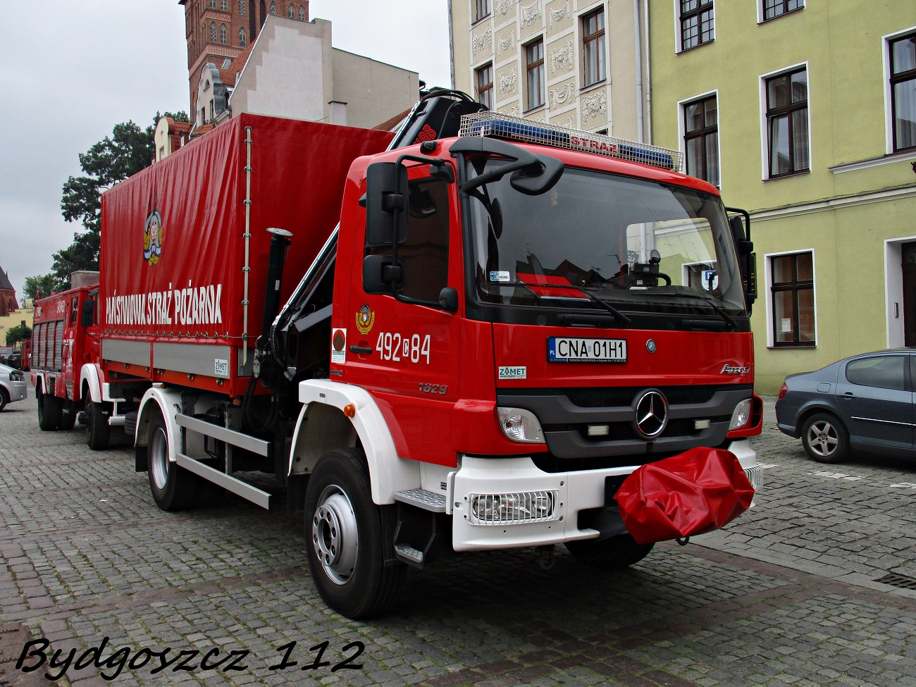 492[C]84 - SCKw Mercedes Benz Atego 1629/Zamet - JRG Szubin