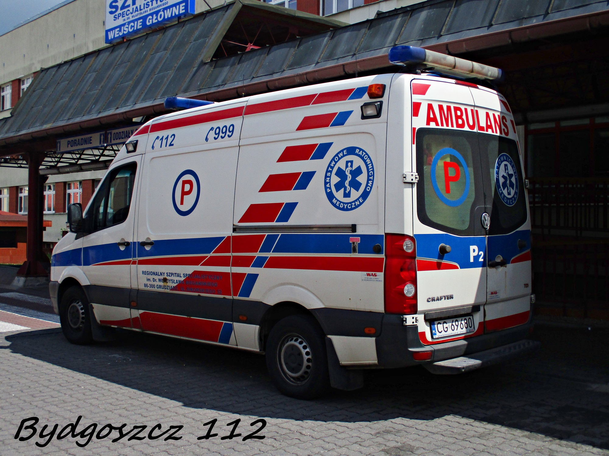 CG 69680 - Volkswagen Crafter / W.A.S - Regionalny Szpital Specjalistyczny Grudziądz