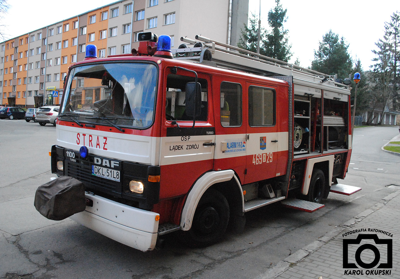 469[D]29 - SRt 0,8 DAF 1100/Doeschot-Rosenbauer  - OSP Lądek-Zdrój