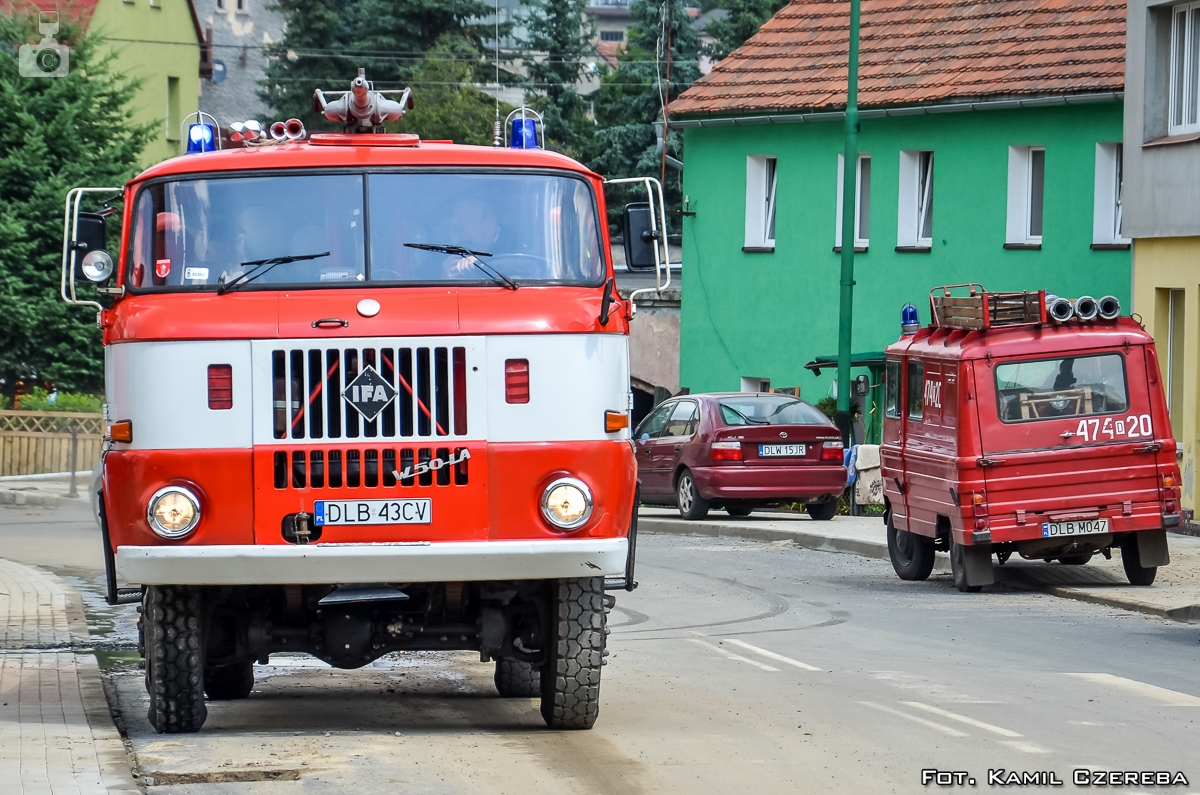 477[D]20 GBA 2/22 IFA W50LA / VEB Feuerlöschgerätewerk Luckenwalde - OSP Mściszów