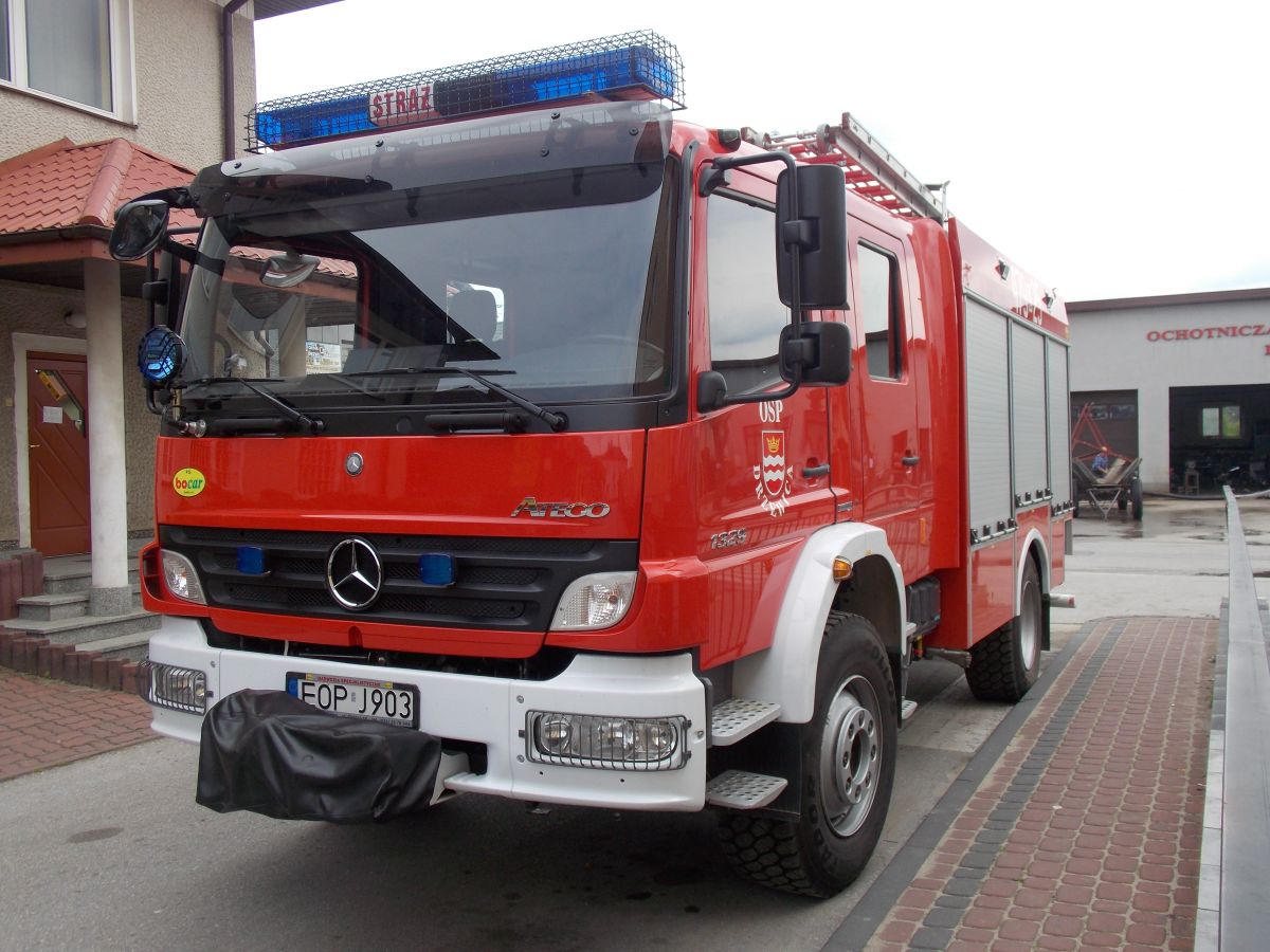 479[E]25 - GBA 2,5/16 Mercedes-Benz Atego 1329AF/BoCar - OSP Drzewica