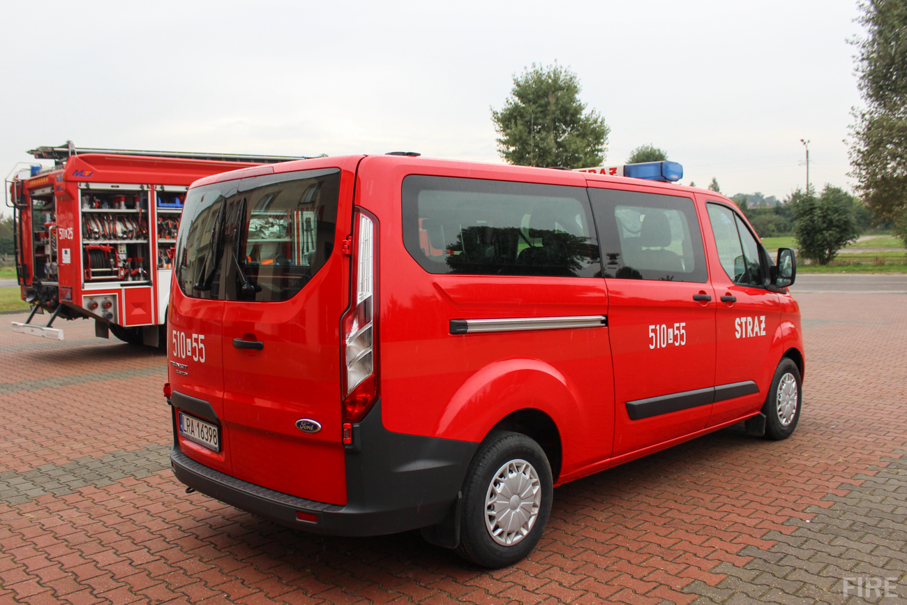 510[L]55 - SLBus Ford Transit Custom - KP PSP Radzyń Podlaski