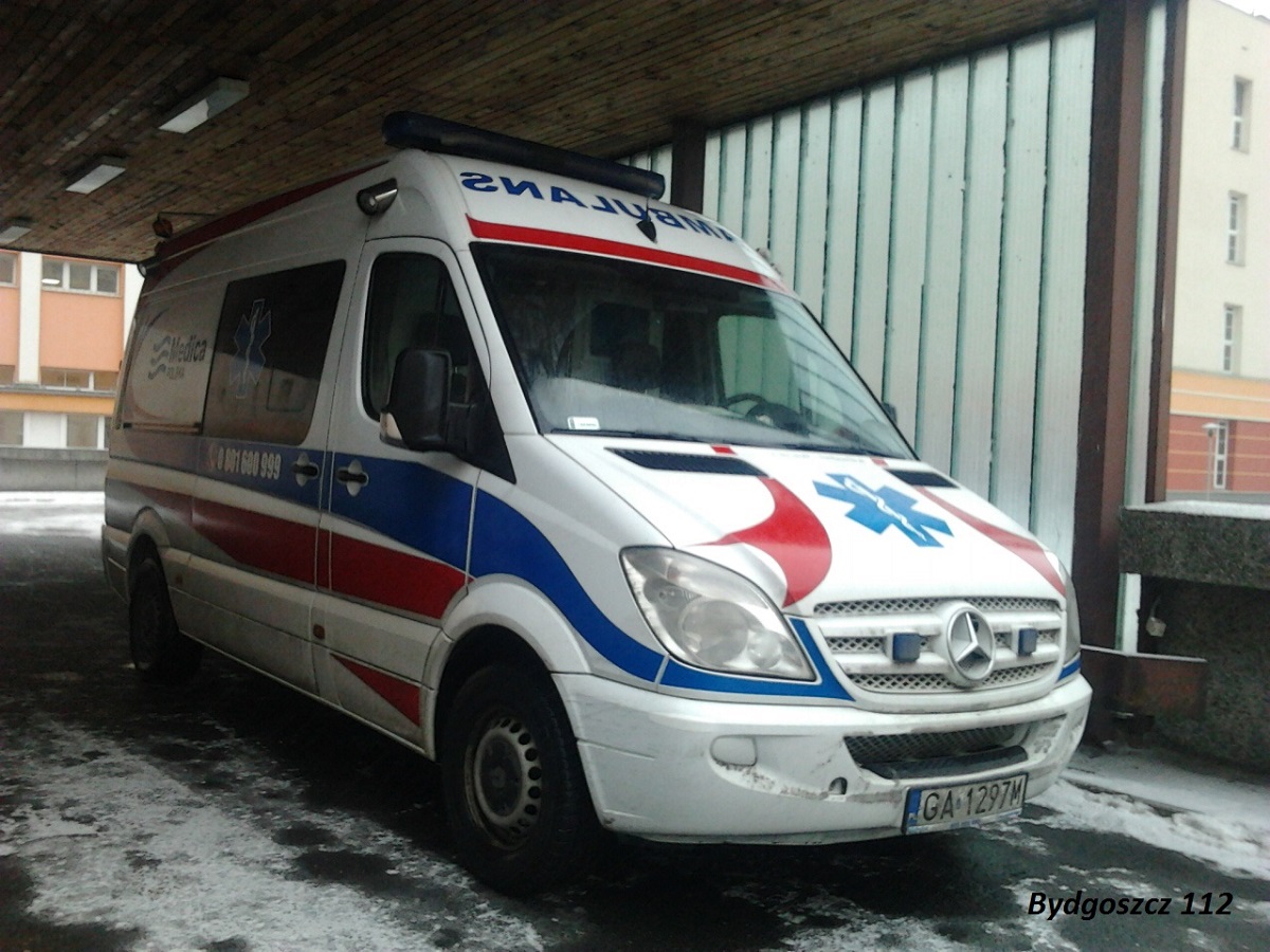 GA 1297M - Mercedes-Benz Sprinter 316 CDi/ ? - Medica Polska - Gdynia