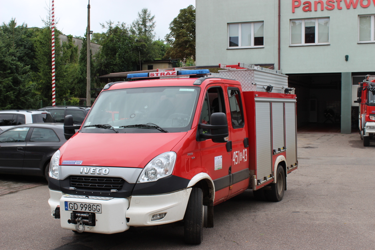 451[G]43 - SLRtBA Iveco Daily 70C17 / ISS Wawrzaszek - JRG Kościerzyna