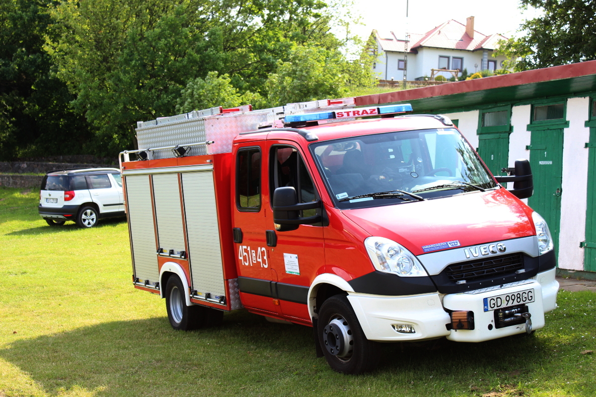 451[G]43 - SLRtBA Iveco Daily 70C17 / ISS Wawrzaszek - JRG Kościerzyna