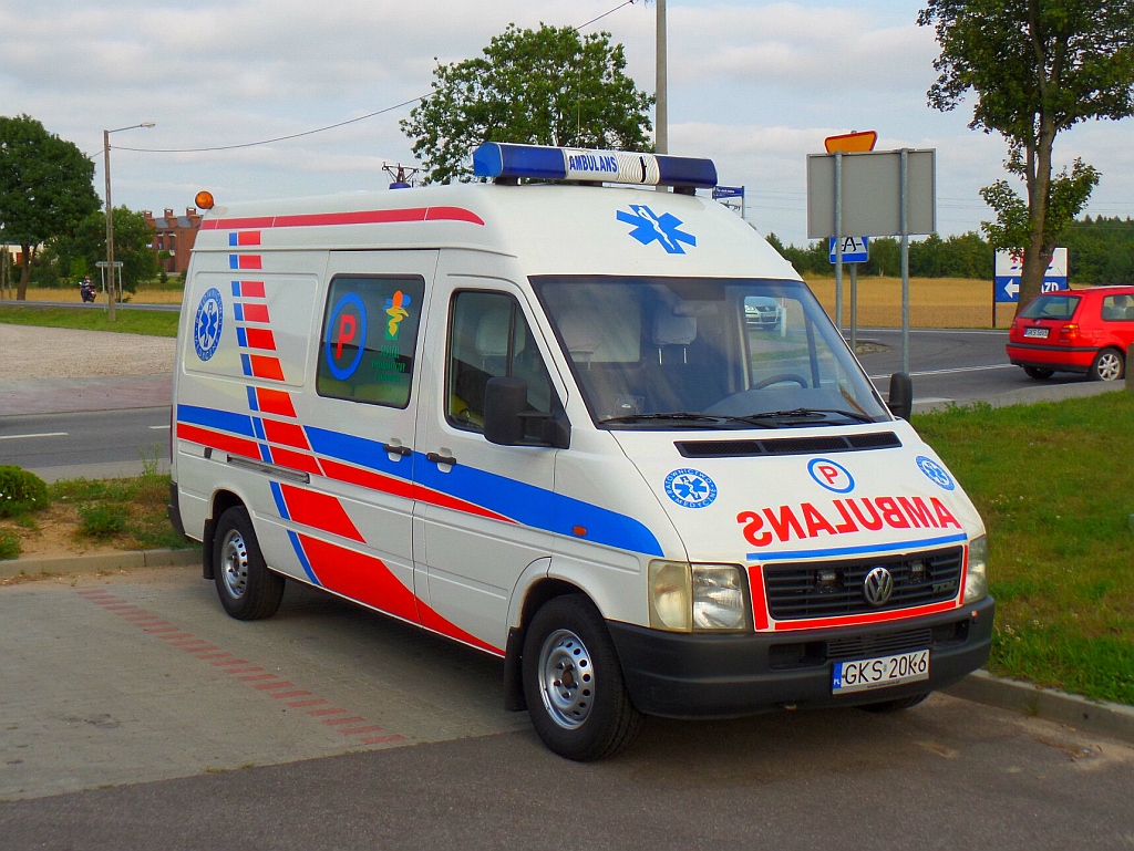 GKS 20K6 - Volkswagen LT35 / AMZ - Szpital Specjalistyczny w Kościerzynie