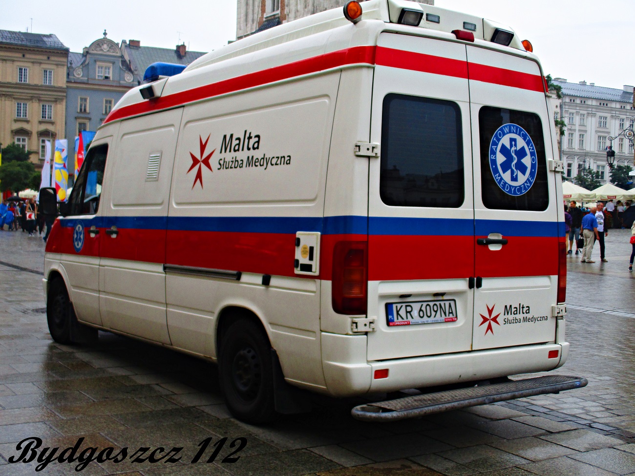 KR 609NA - Volkswagen LT35 / Ambulanz Mobile - Malta Służba Medyczna Kraków