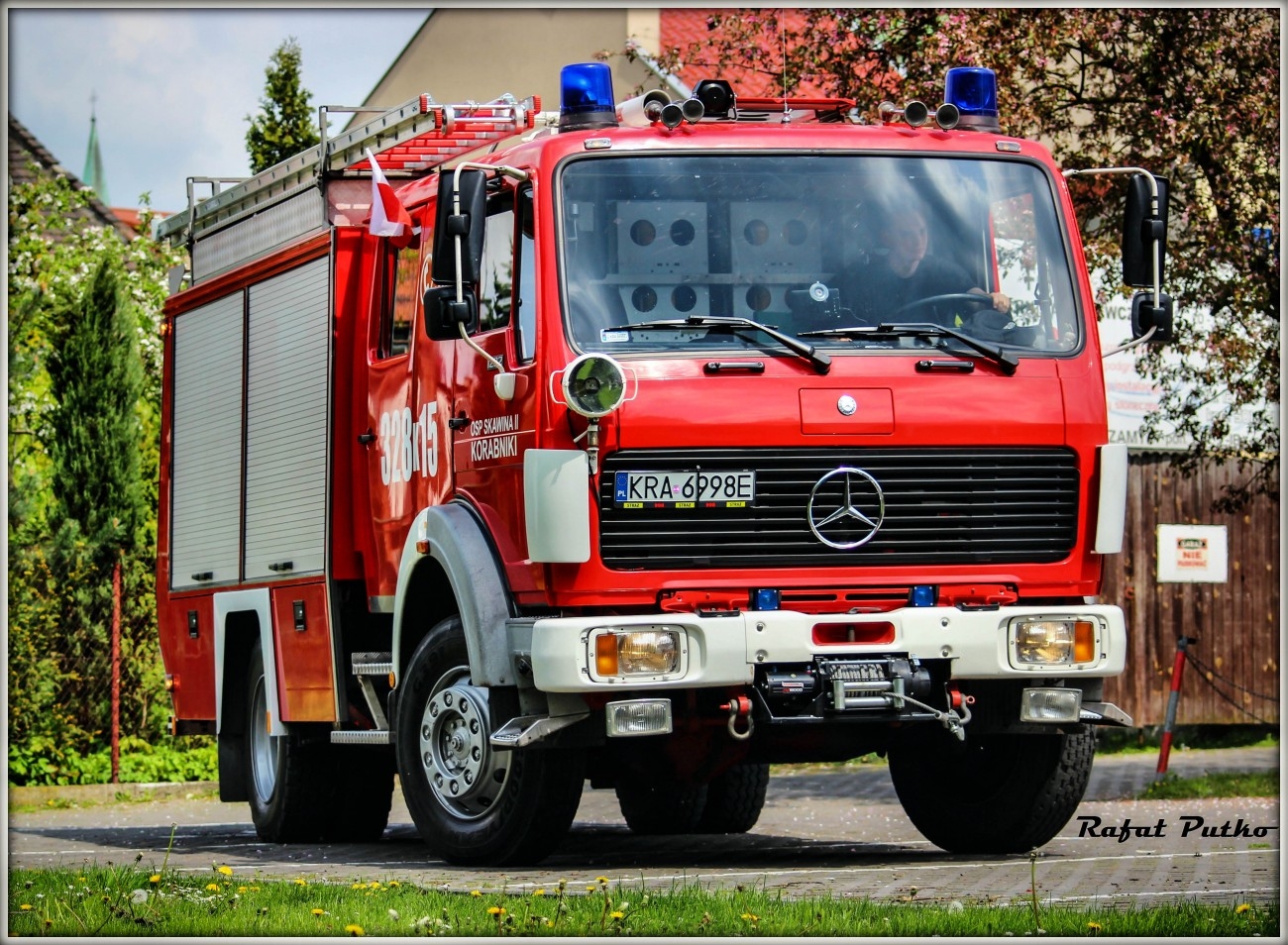 328[K]15 - GBA 2,3/16 Mercedes Benz 1222/Rosenbauer - OSP Skawina II Korabniki