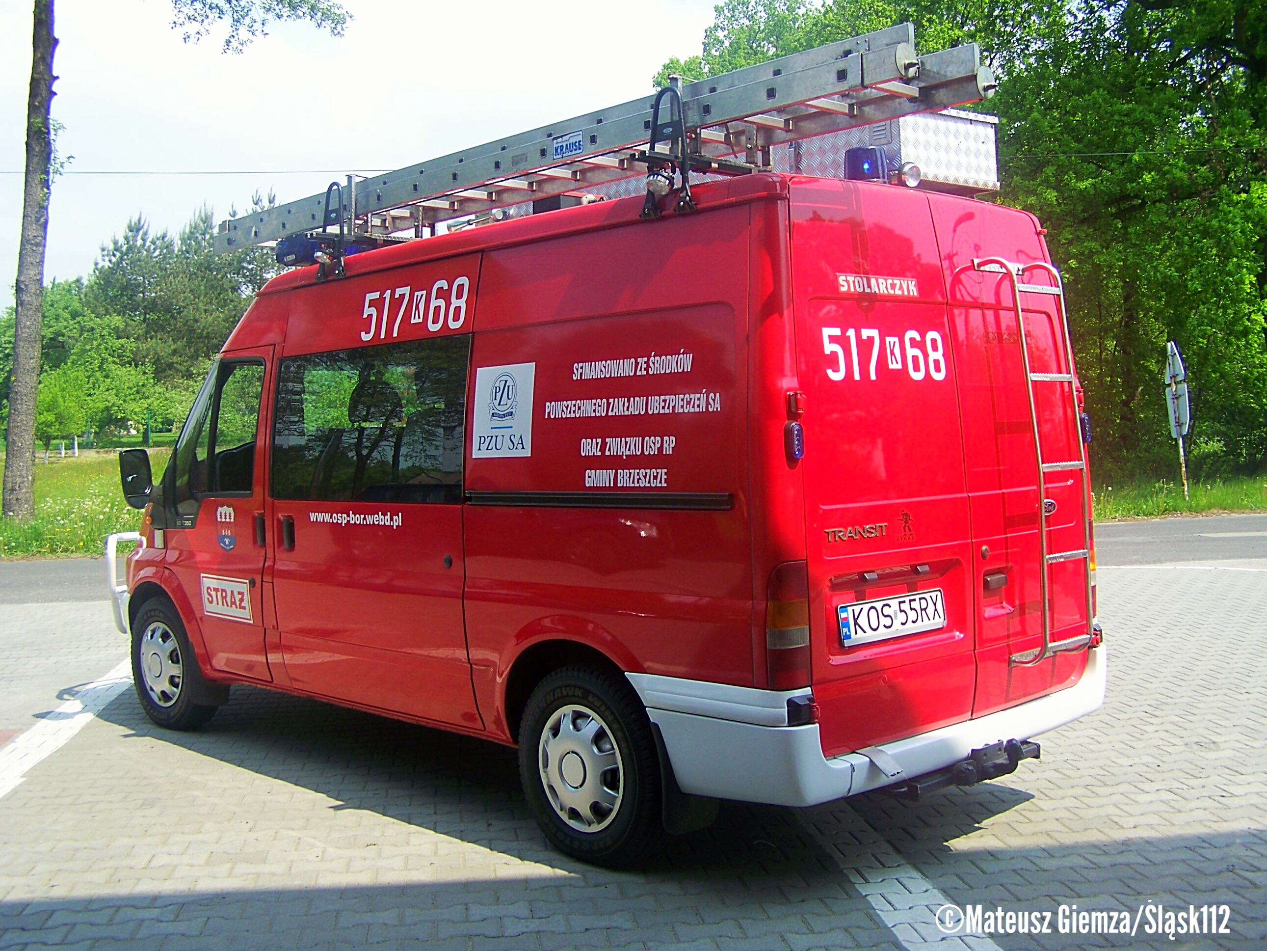 517[K]68 - GLM Ford Transit /Stolarczyk - OSP Bór