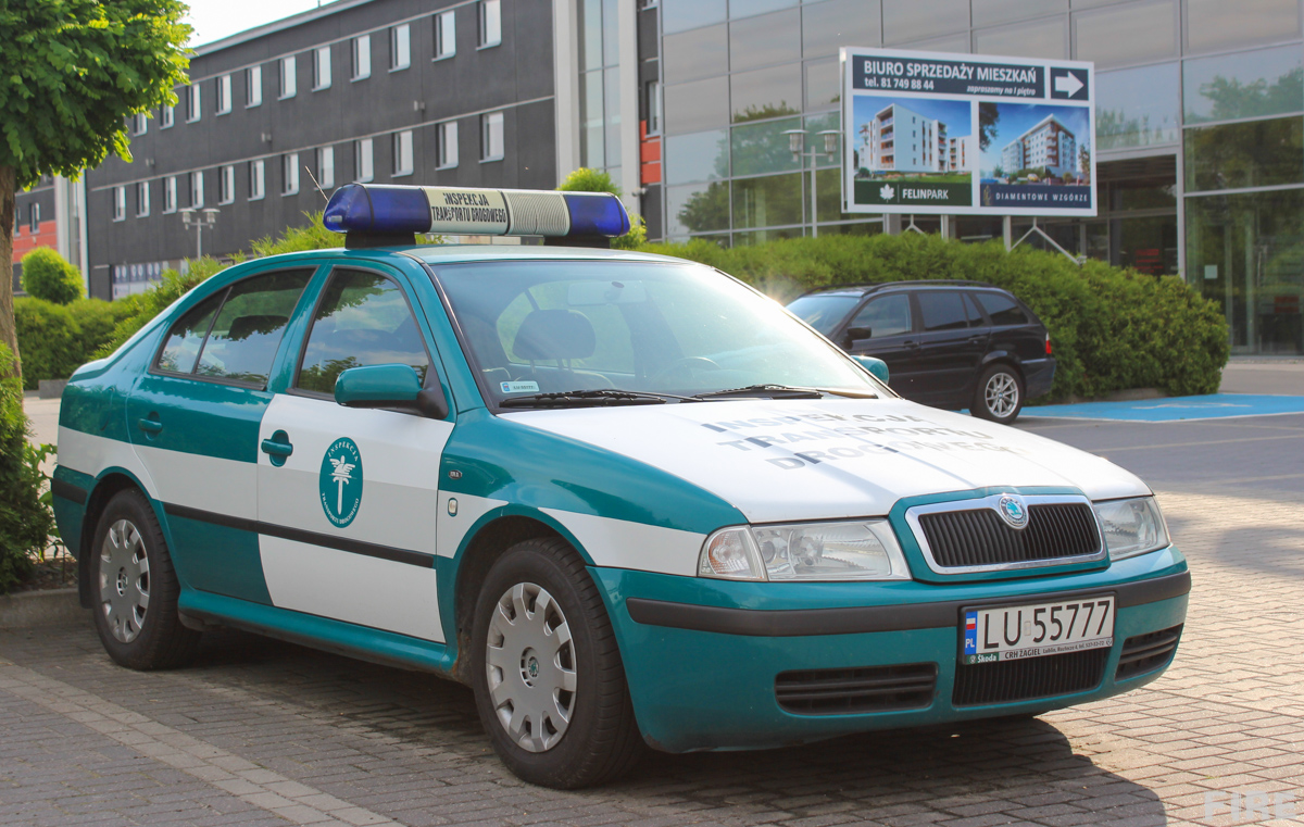 LU 55777 - Skoda Octavia - Inspekcja Transportu Drogowego