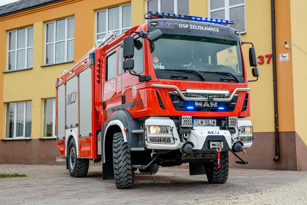 519[T]23 - GBARt 3/29 MAN TGM 13.290/ MotoTruck  - OSP Żelisławice