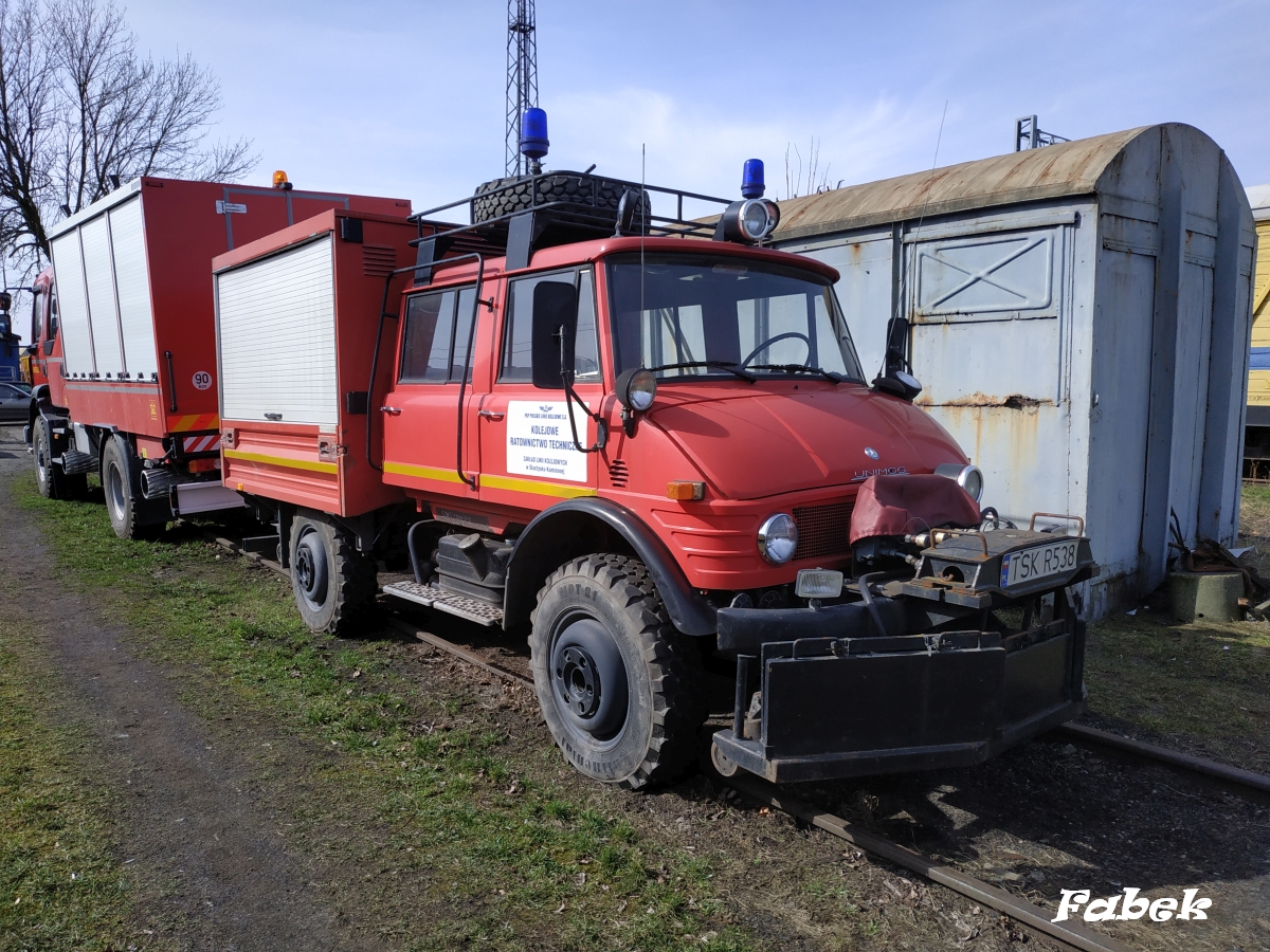 TSK R538 - Mercedes Unimog - Kolejowe Ratownictwo Techniczne Skarżysko Kamienna