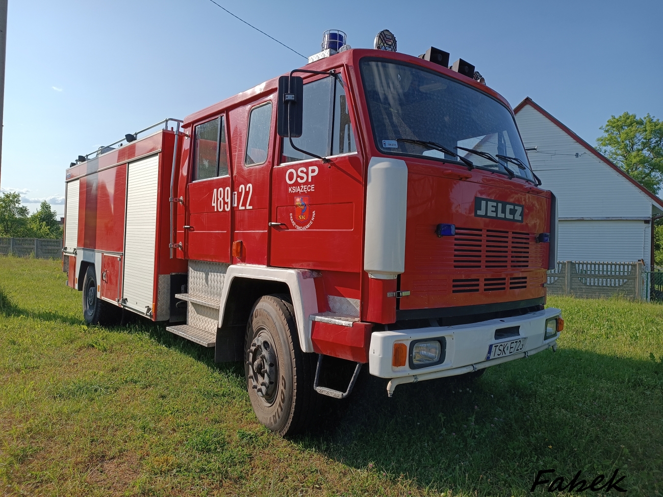 489[T]22 - GBA Jelcz 422/MotoTruck - OSP Skarżysko- Kamienna