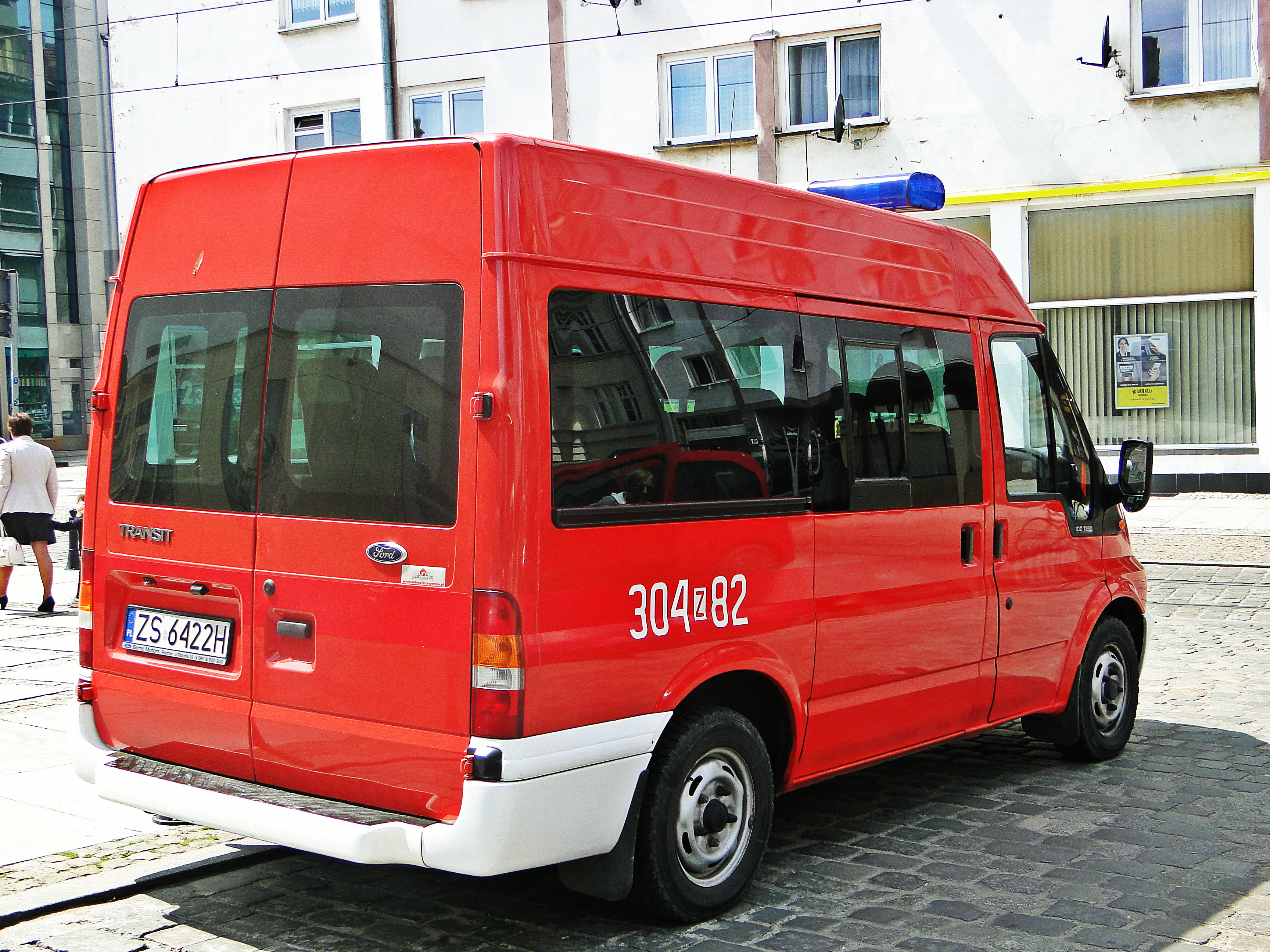 304[Z]82 - SLKw Ford Transit - JRG 4 Szczecin