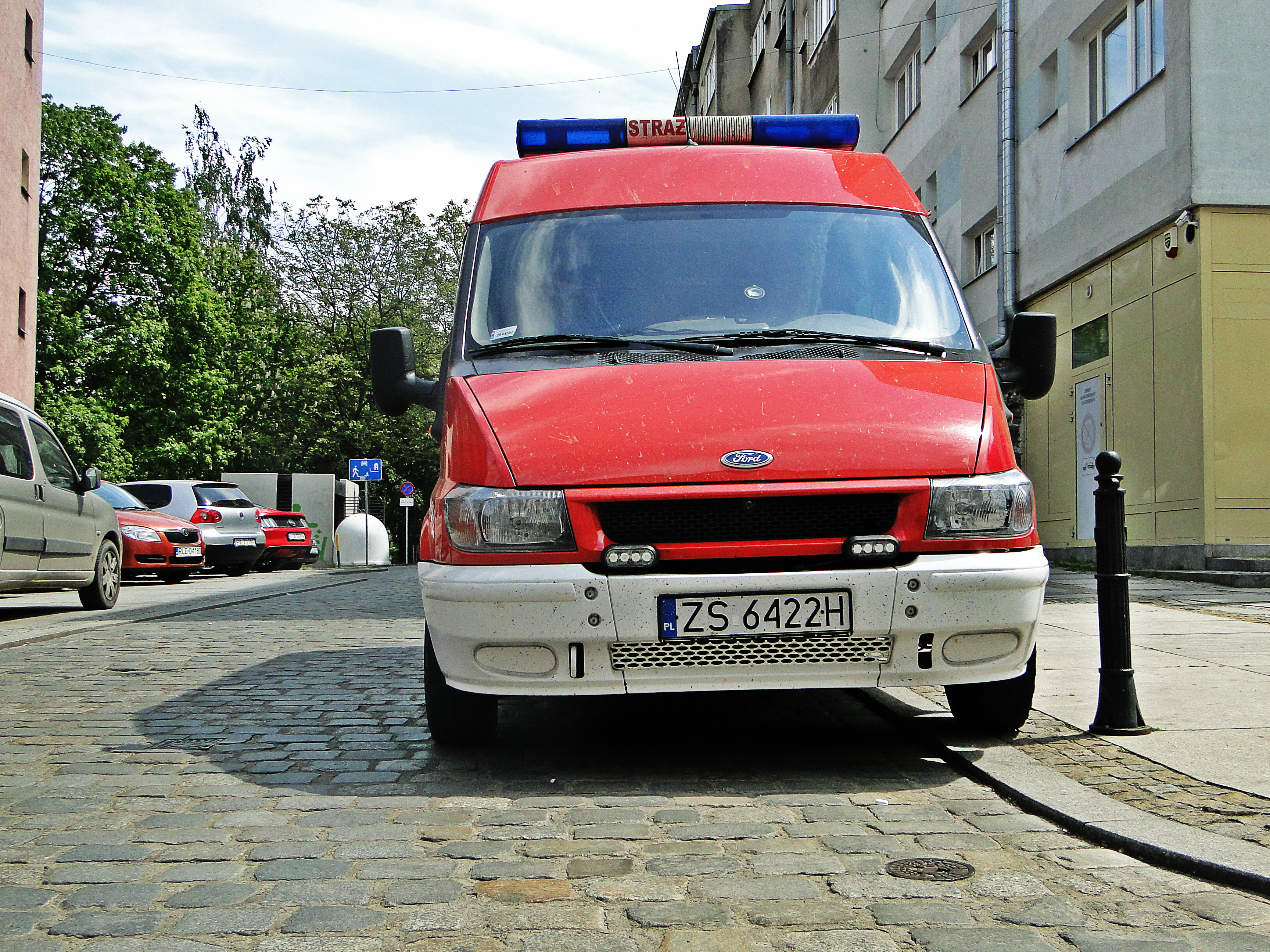 304[Z]82 - SLKw Ford Transit - JRG 4 Szczecin