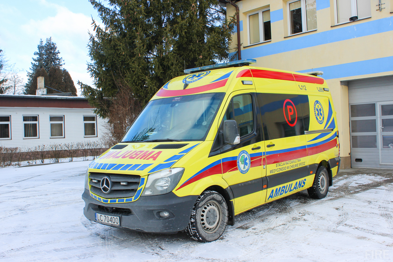 LC70400 - Mercedes-Benz Sprinter 316CDI/WAS - SRM Chełm, ZRM Krasnystaw