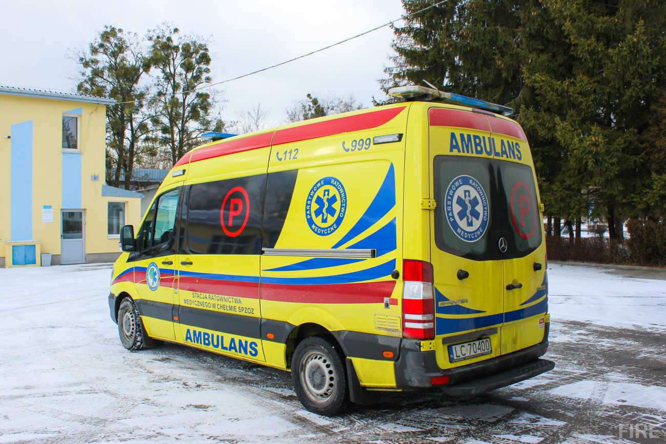 LC70400 - Mercedes-Benz Sprinter 316CDI/WAS - SRM Chełm, ZRM Krasnystaw