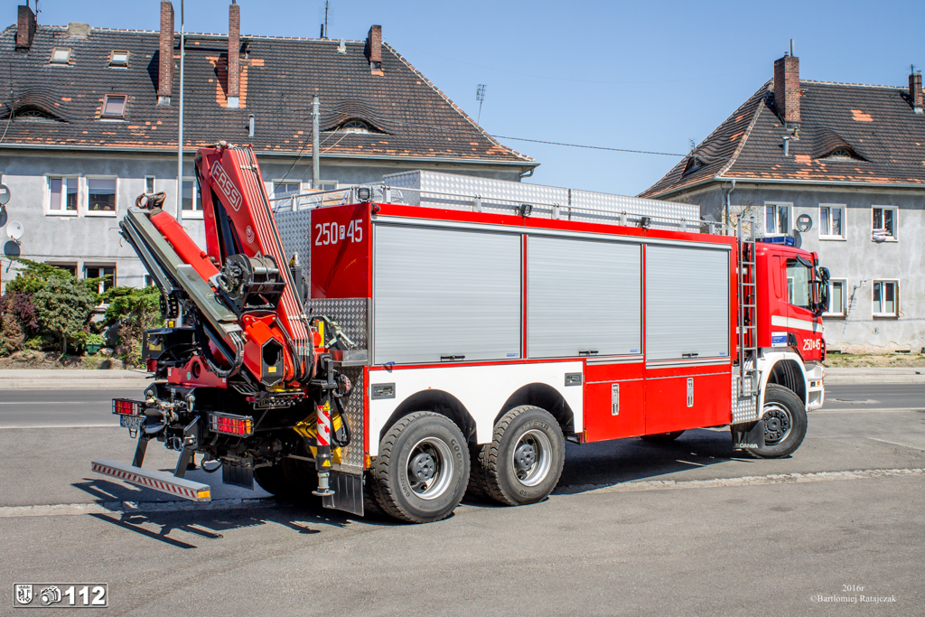 250[P]45 - SCRt Scania P380/ISS Wawrzaszek - SA PSP Poznań