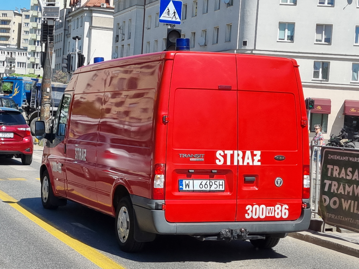 300[W]86 - SLKw Ford Transit/Arkom - KM PSP Warszawa