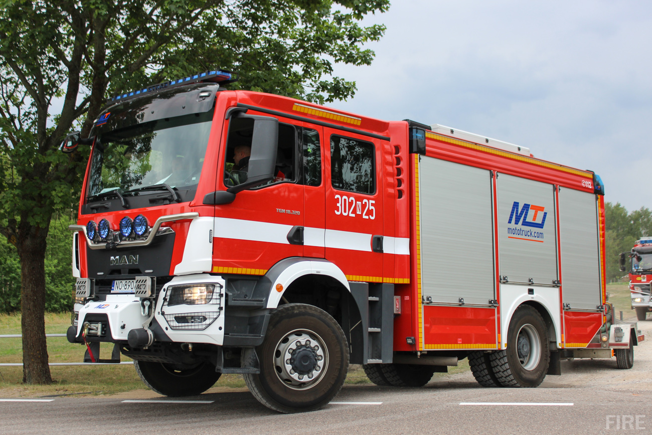 302[N]25 - GCBA 5/42 MAN TGM 18.320/MotoTruck - JRG 2 Olsztyn