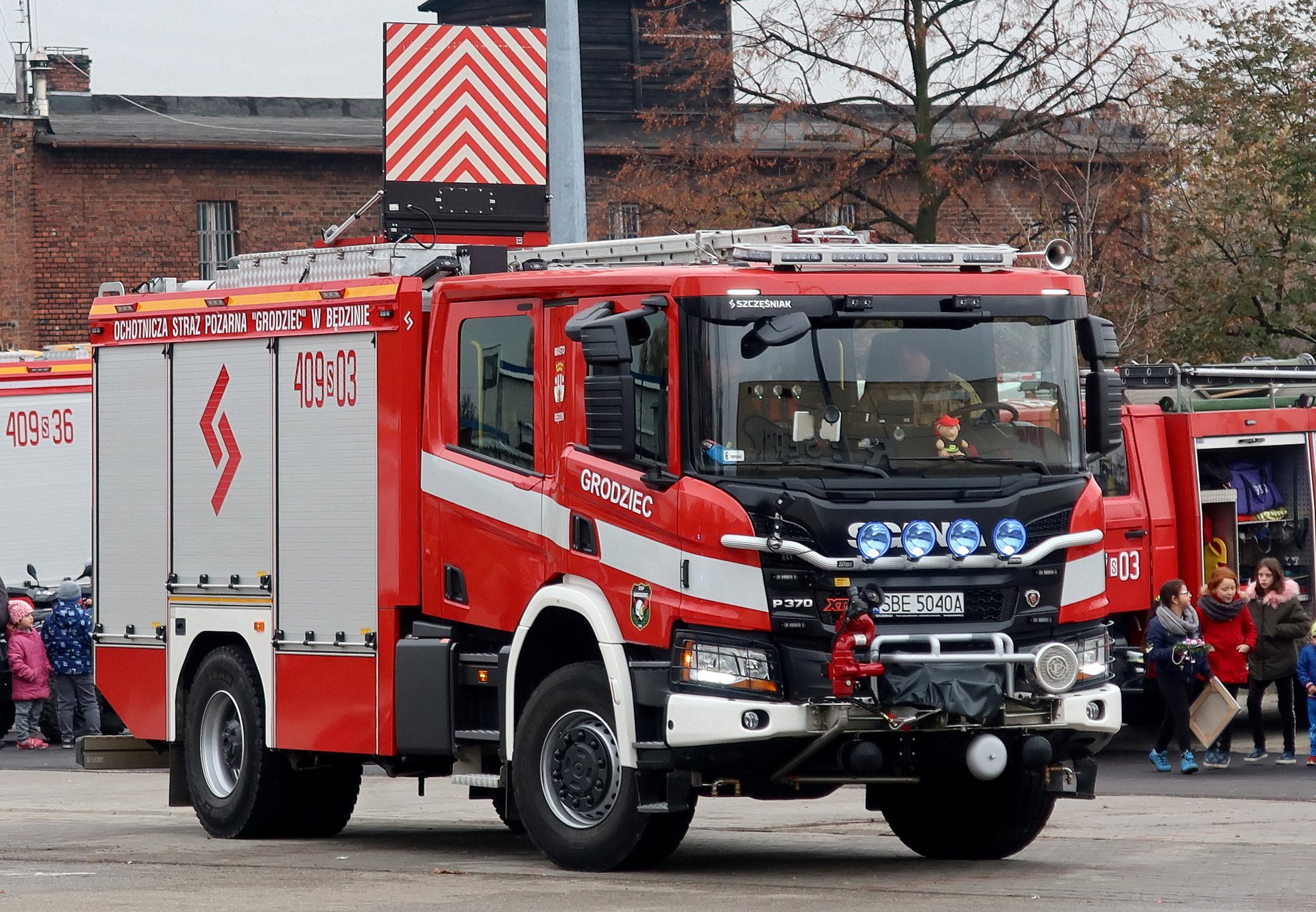 409[S]03 - GCBA 5/32 Scania P370/PS Szczęśniak - OSP Grodziec