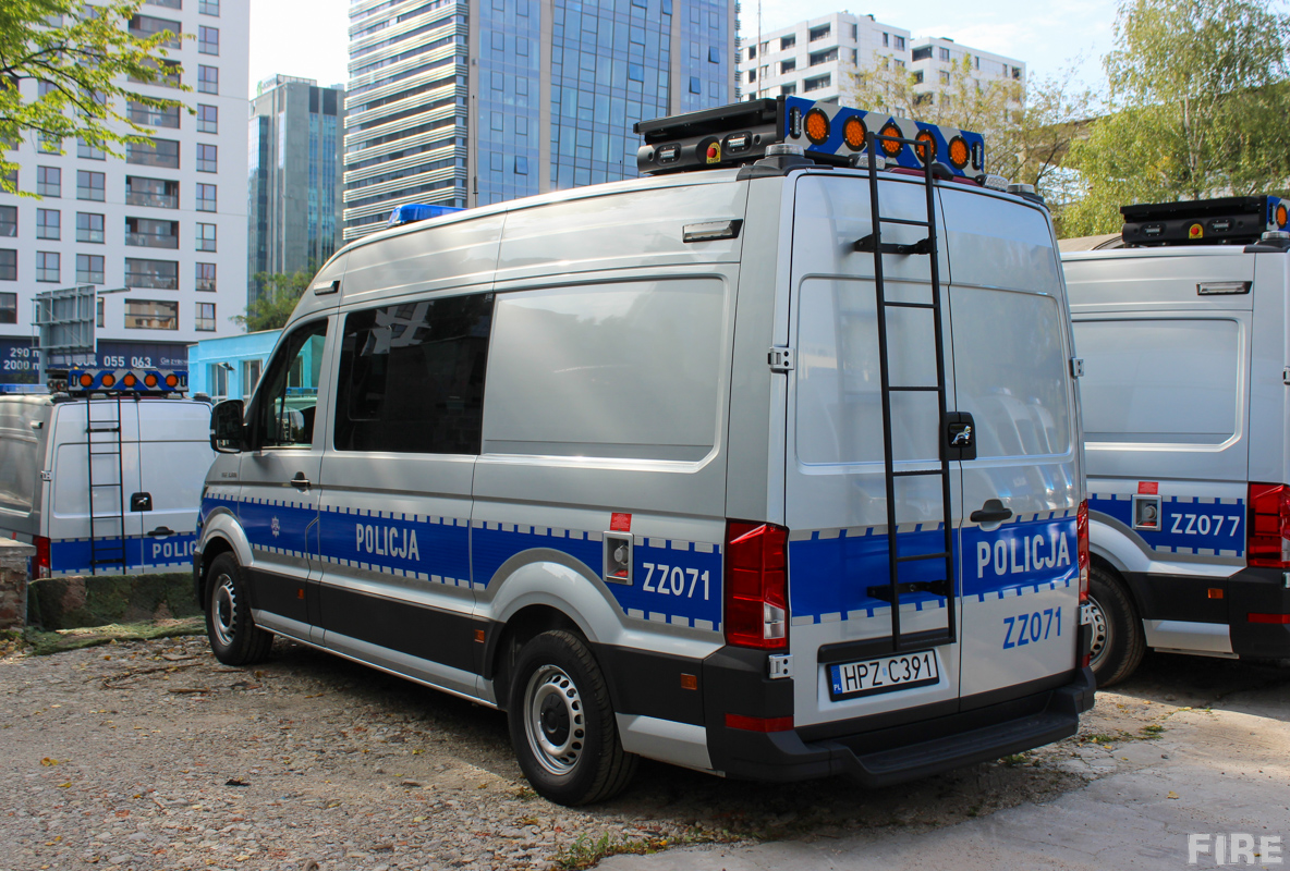 ZZ071 - APRD Man TGE 3.180/AMZ - Komenda Stołeczna Policji