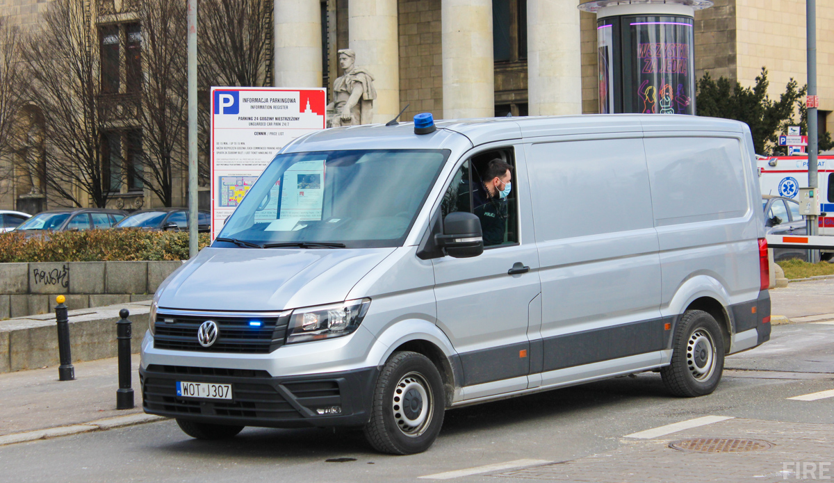 WOTJ307 - Volkswagen Crafter - Komenda Stołeczna Policji