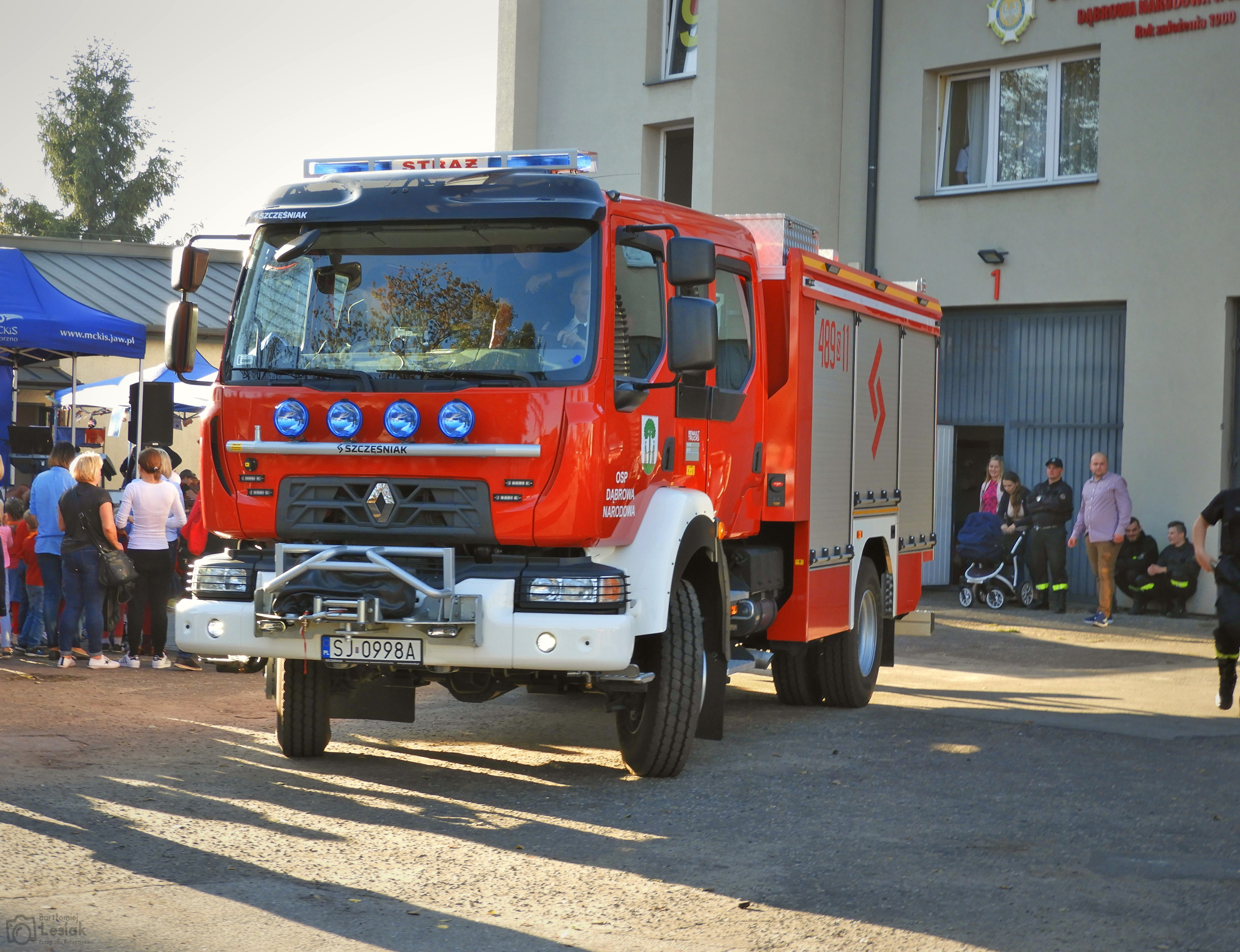 489[S]11 Renault Range D16/Szczęśniak - OSP Dąbrowa Narodowa