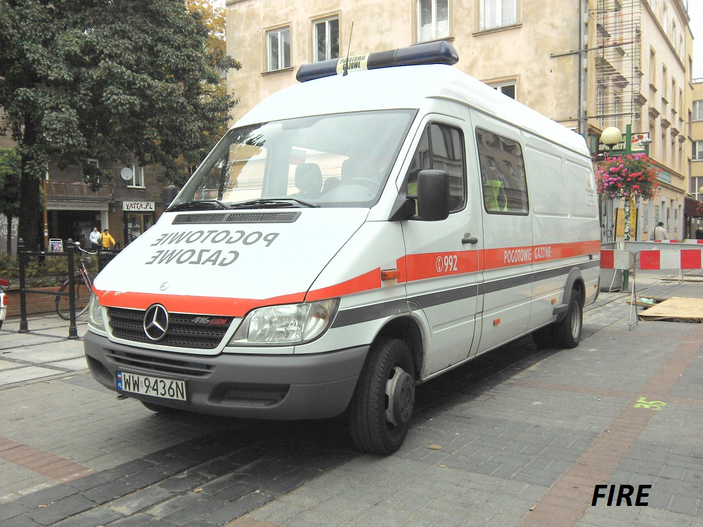 WW 9436N-Mercedes-Benz Sprinter-Mazowiecka Spółka Gazownictwa, Warszawa