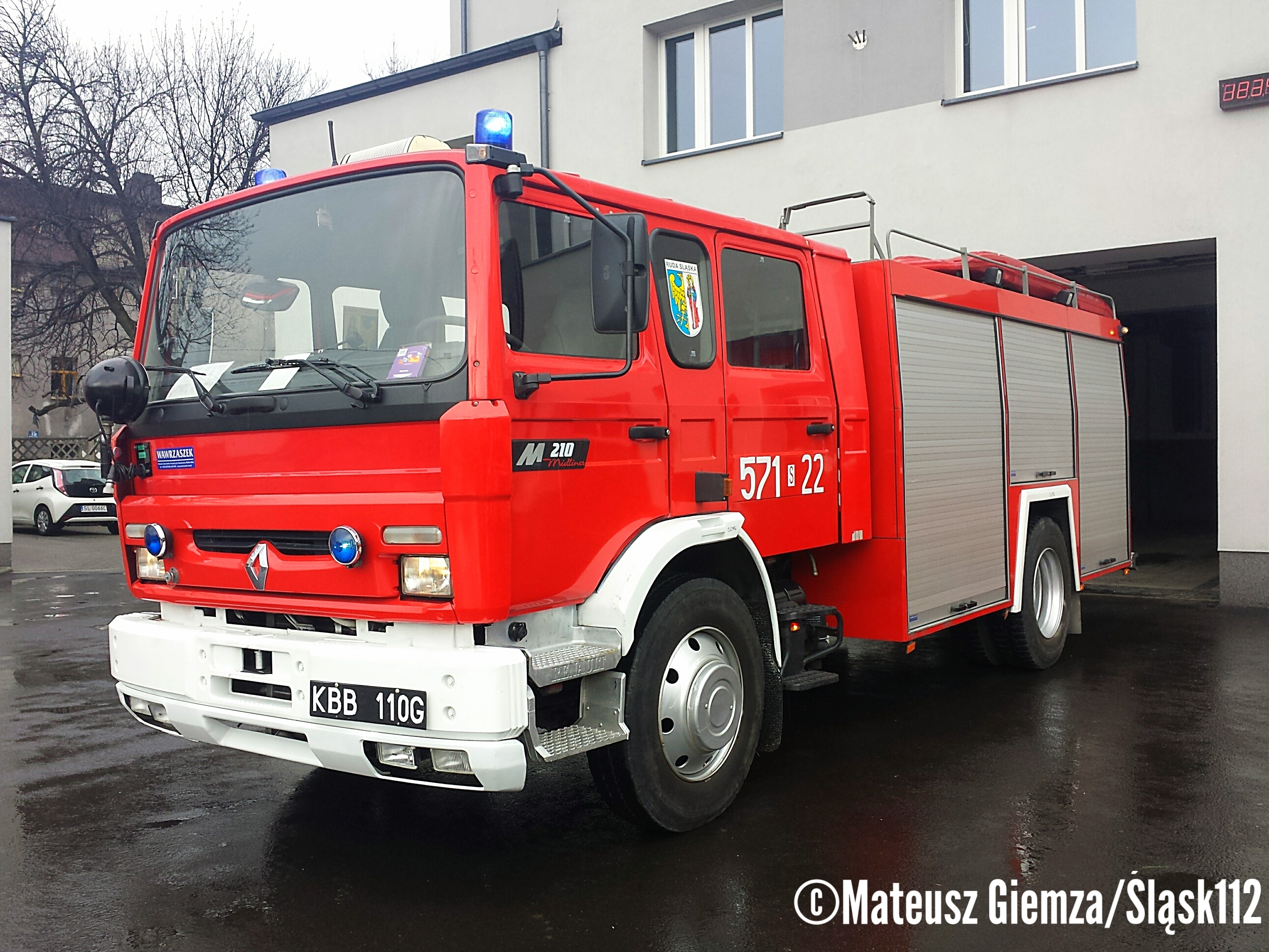 571[S]22 - GBA 2/30 Renault Midliner M210/ISS Wawrzaszek - JRG 1 Ruda Śląska