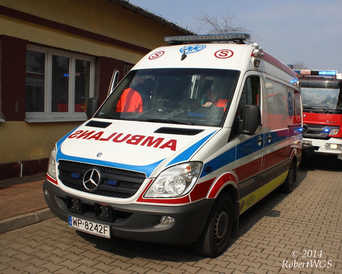 WP8242F - Mercedes Benz Sprinter 316 CDI/AMZ Kutno - WSPRiTS w Płocku, Oddział Gostynin