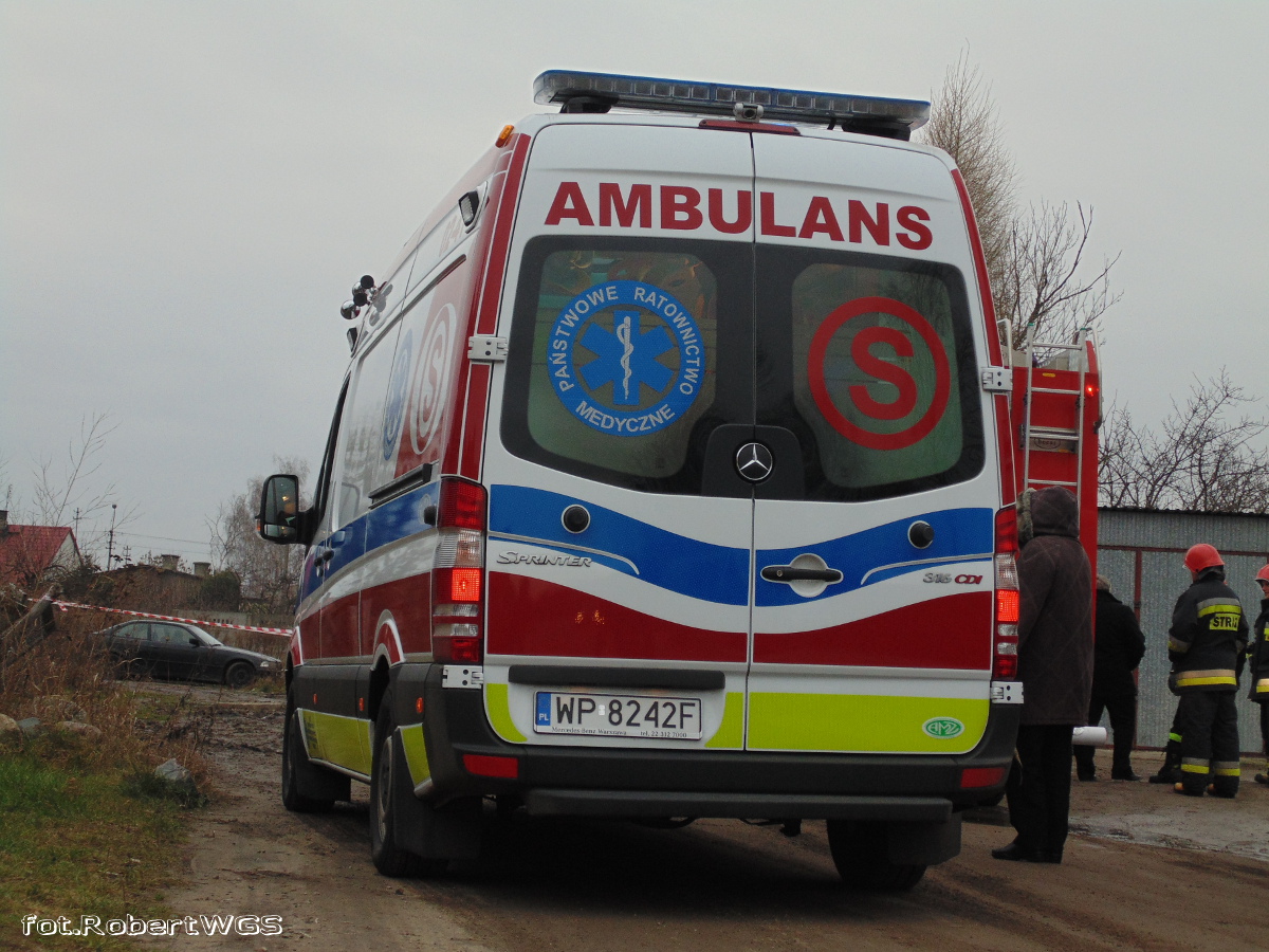 WP8242F - Mercedes Benz Sprinter 316 CDI/AMZ Kutno - WSPRiTS w Płocku, Oddział Gostynin