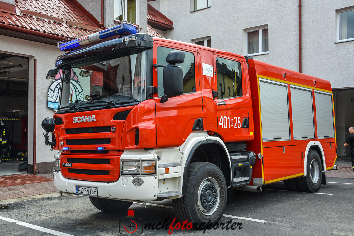 401[R]26 - GCBA 5/32 Scania P400 CB/ ISS Wawrzaszek - JRG Ustrzyki Dolne