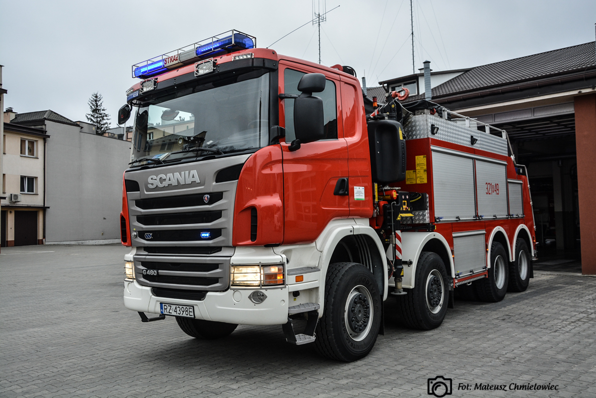 321[R]49 - SCRd Scania G480 EHZ/ISS Wawrzaszek - JRG 1 Rzeszów*