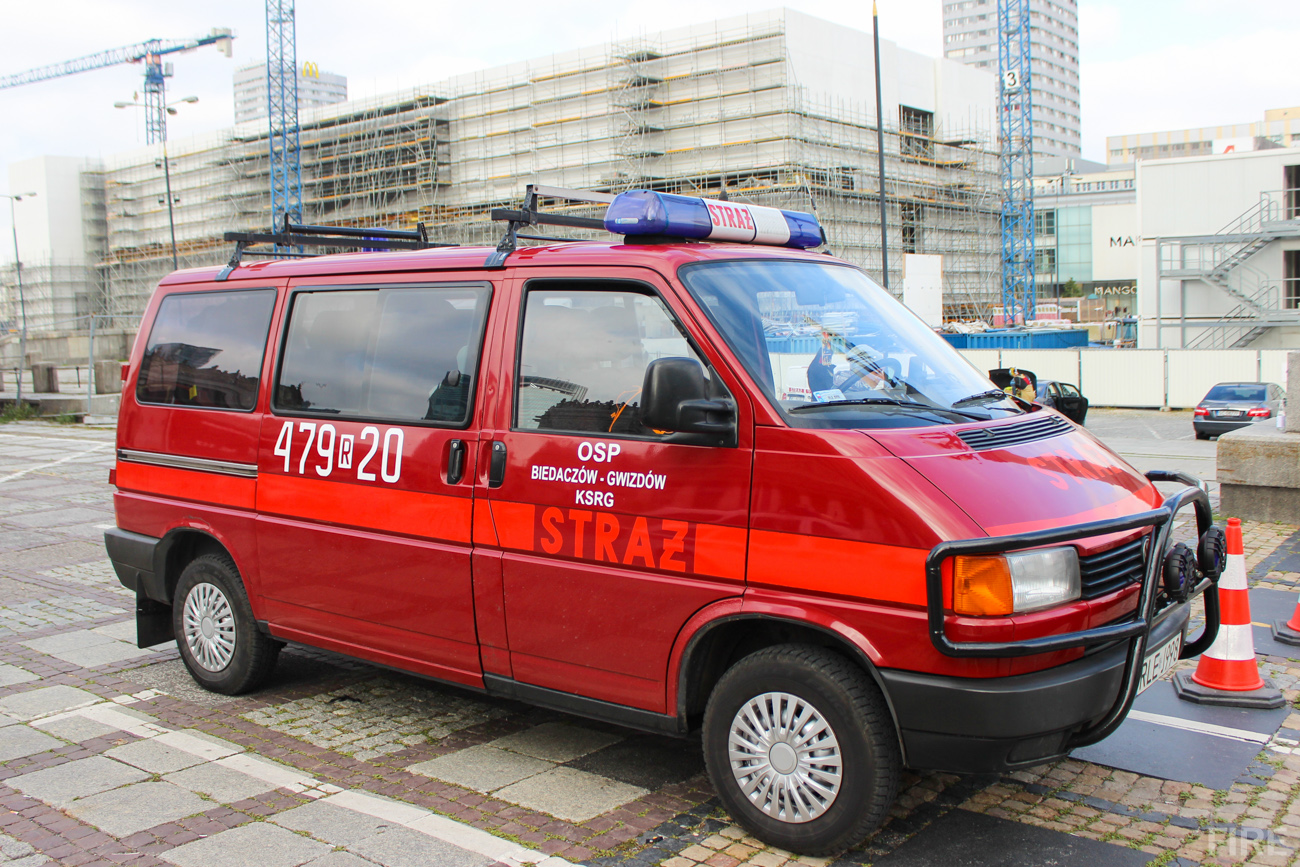 479[R]20 - SLKw Volkswagen Transporter T4 - OSP Biedaczów Gwizdów