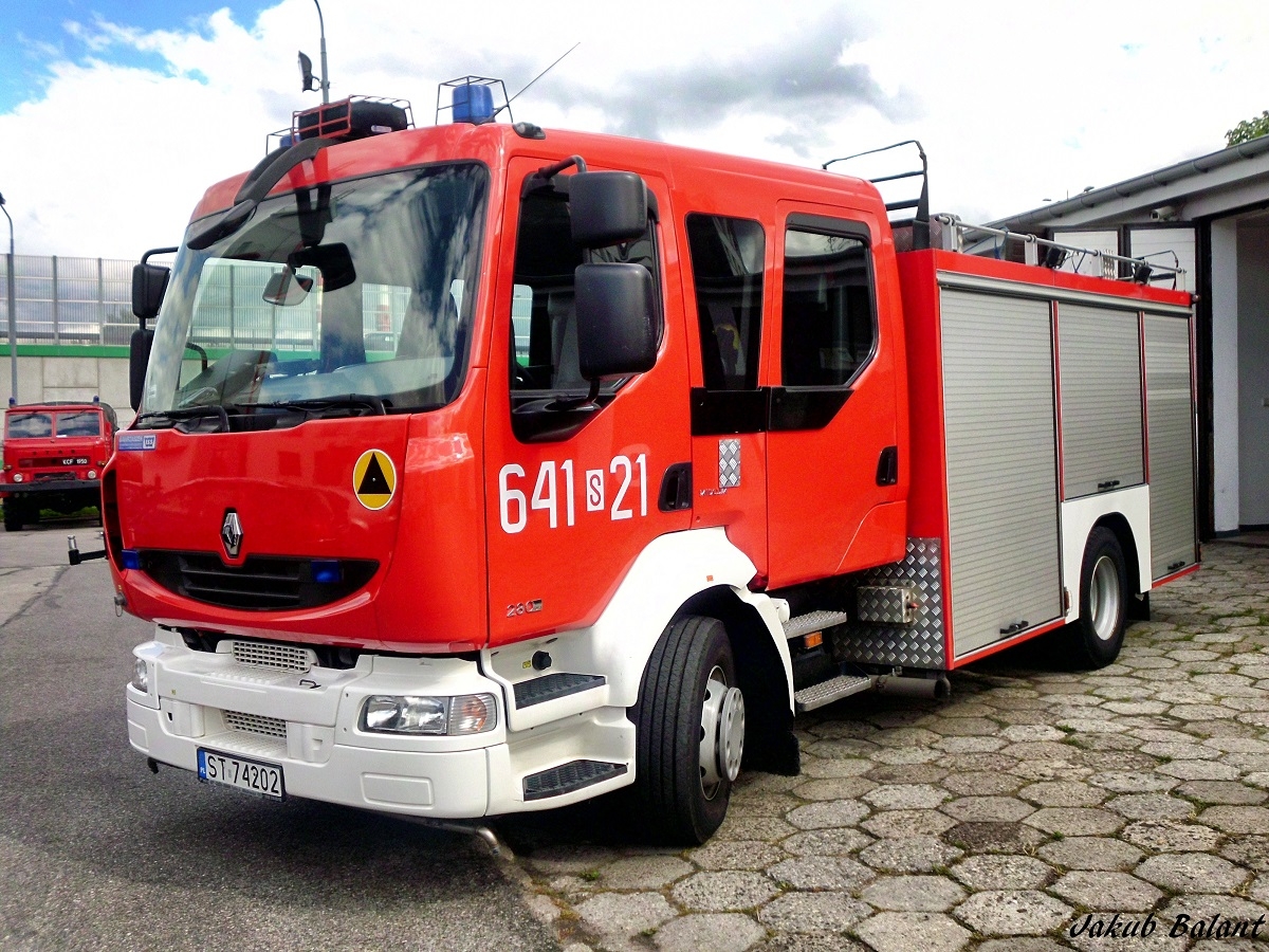 641[S]21 - GBA 2,5/16 Renault Midlum/ISS Wawrzaszek - JRG Tychy