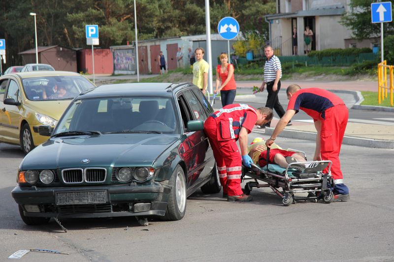 Stłuczka w Ostrołęce (12.05.2011)