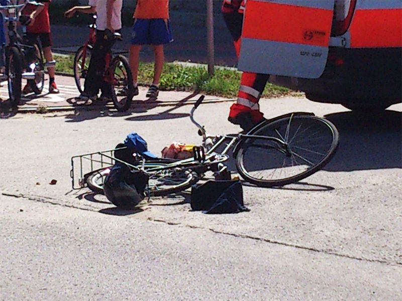 Wypadek na ul. Korczaka (24.08.2013)